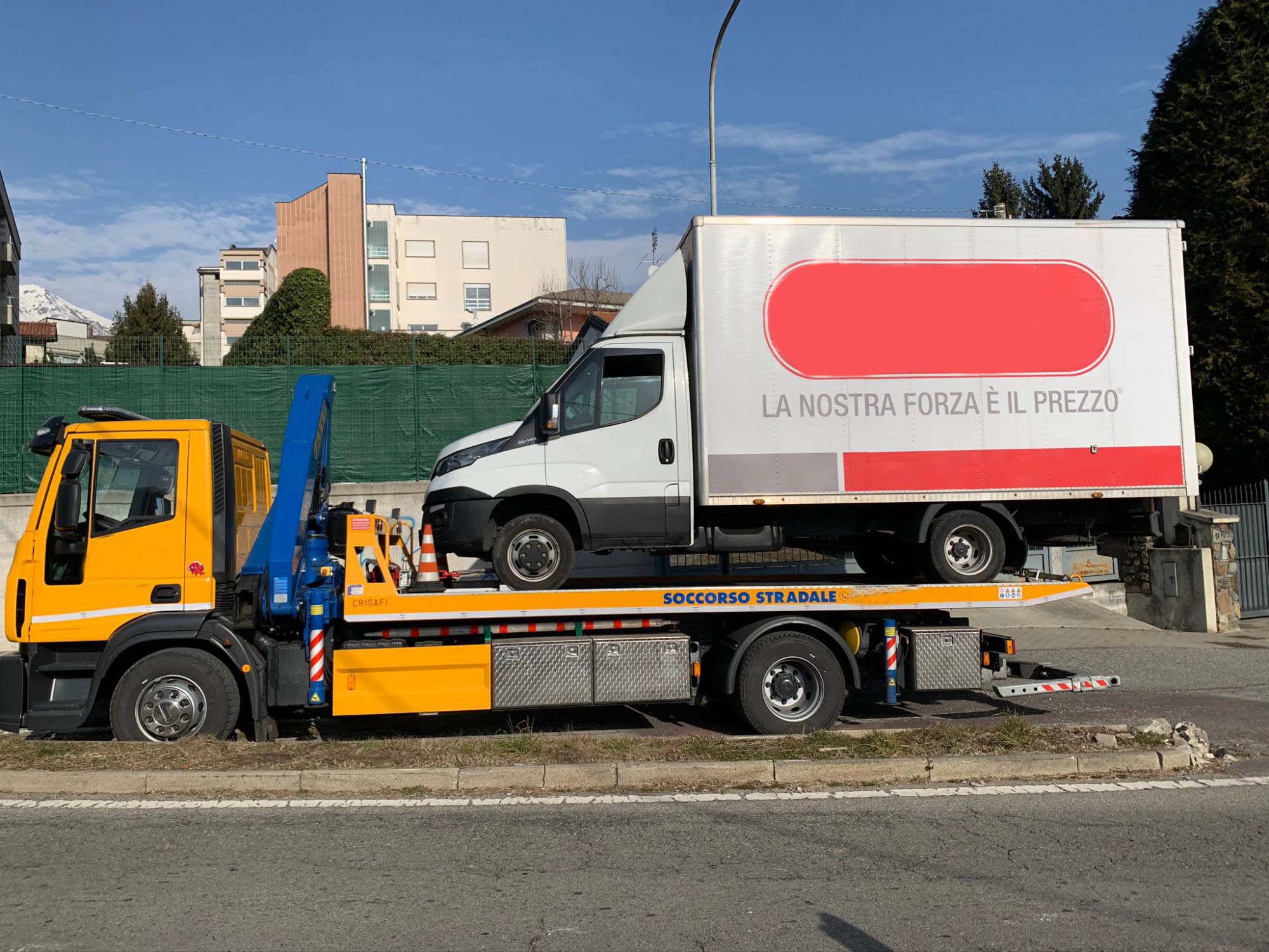 Soccorso Stradale furgoni Rocca Canavese